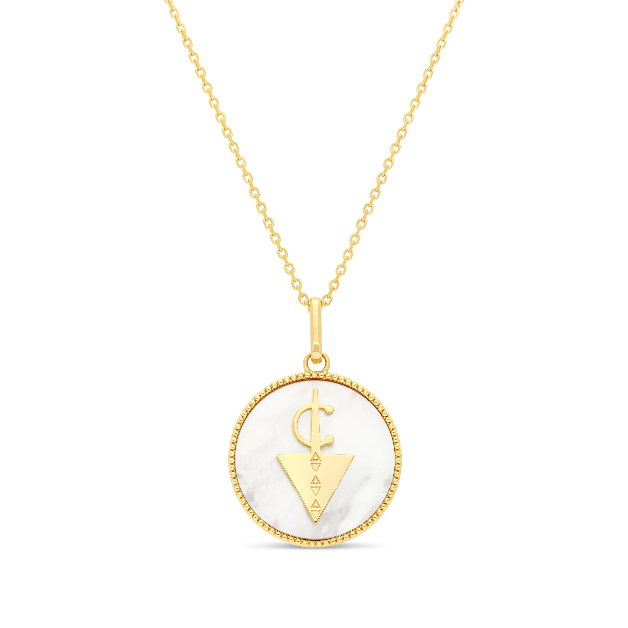 Collier TYZIRI argent doré