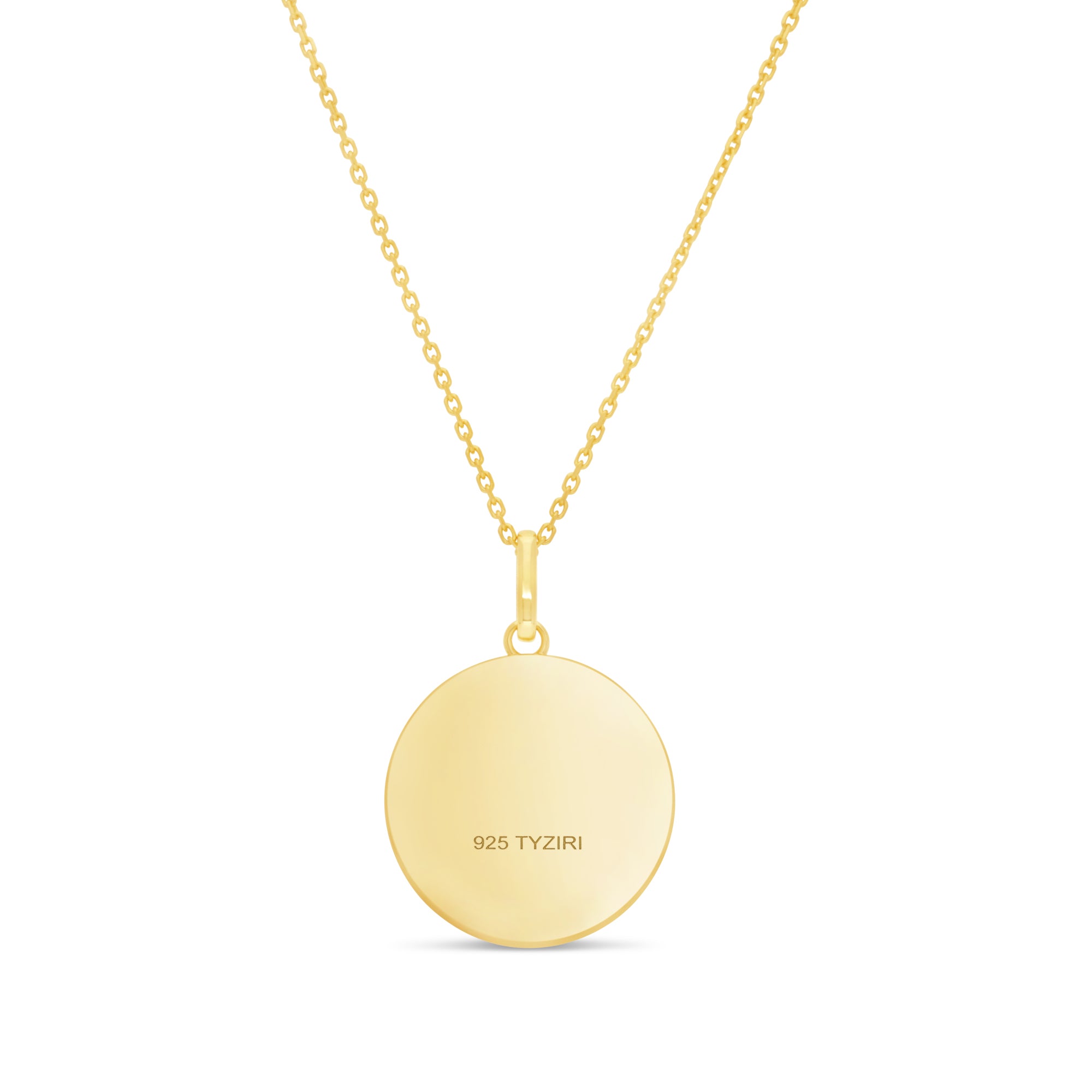 Collier TYZIRI argent doré
