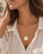 Collier Tyziri argent doré