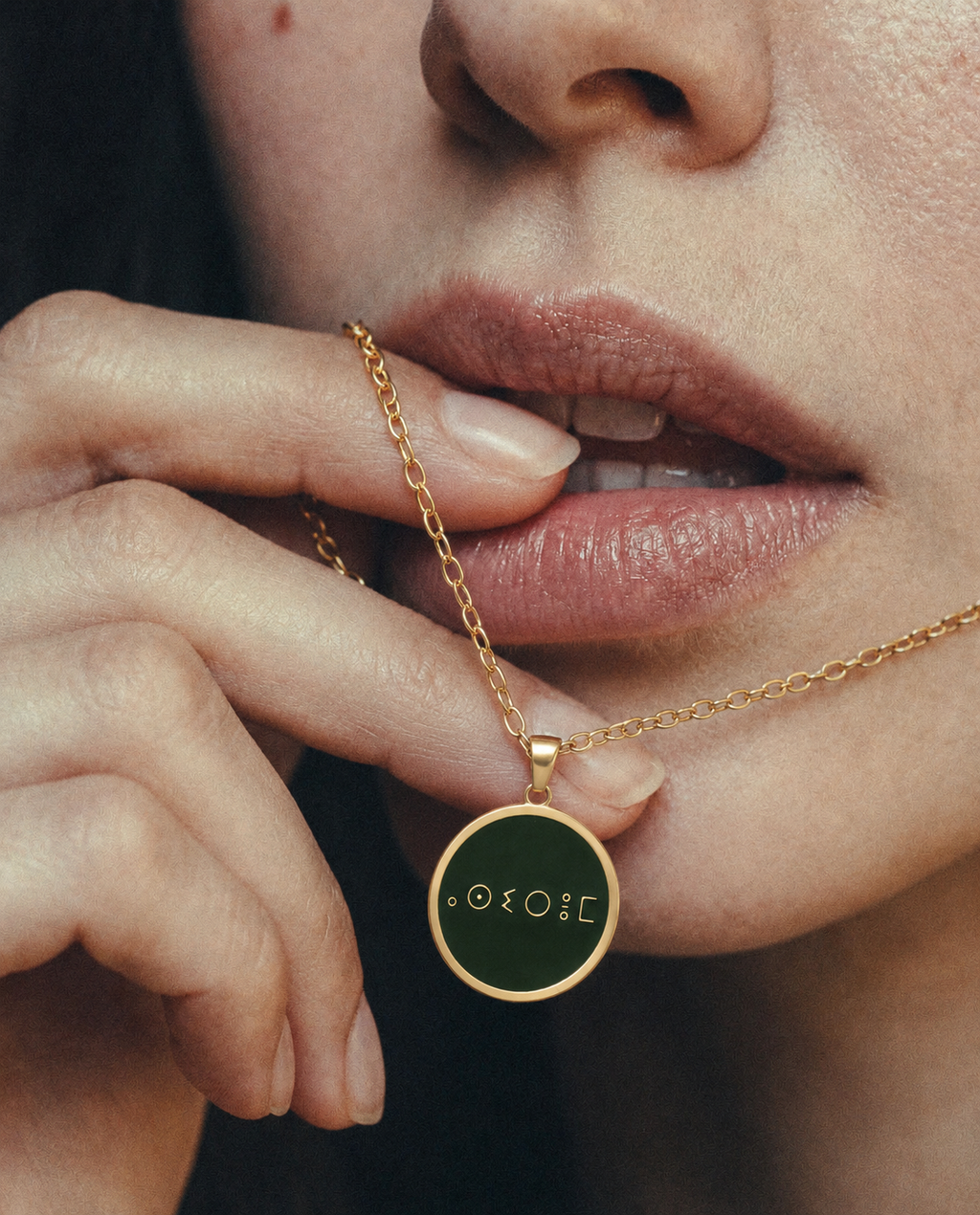 Collier Assirem vert