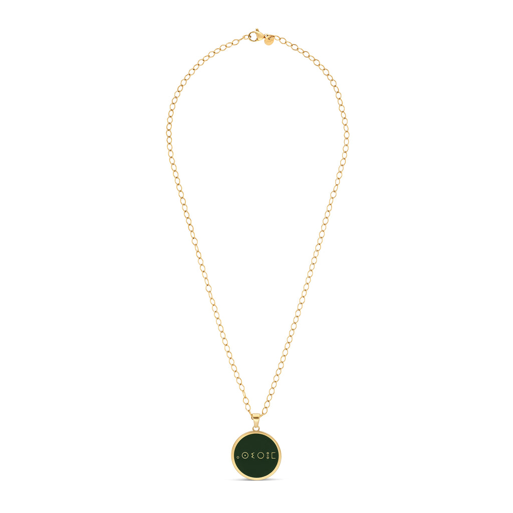 Collier Assirem vert