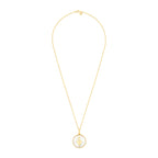 Collier Tyziri argent doré