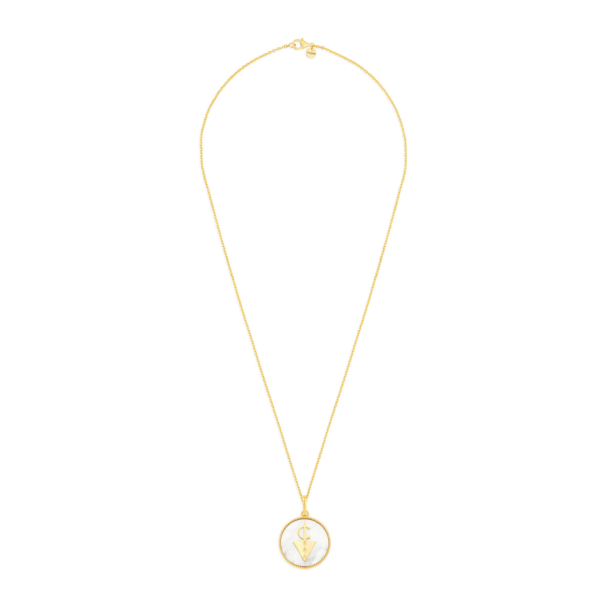 Collier Tyziri argent doré