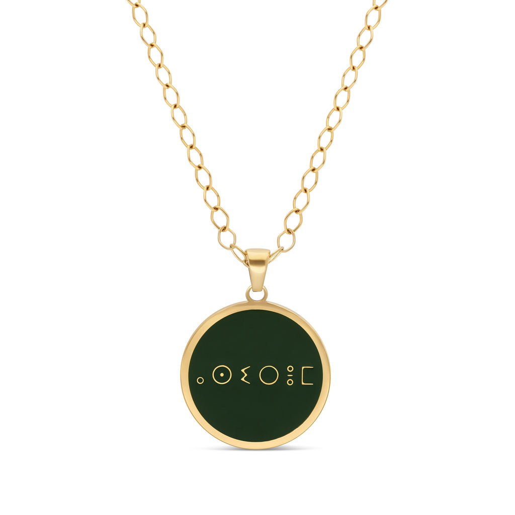 Collier Assirem vert