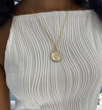 Collier TYZIRI argent doré