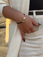 Bracelet Aslay argent doré